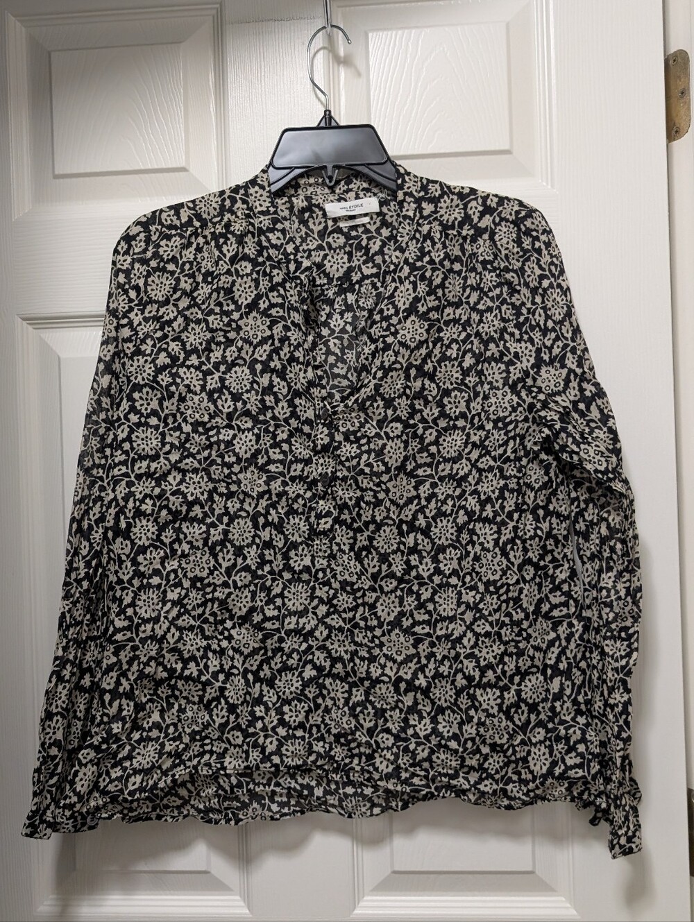 Isabel Marant floral button down Shirt Size 40 Medium M